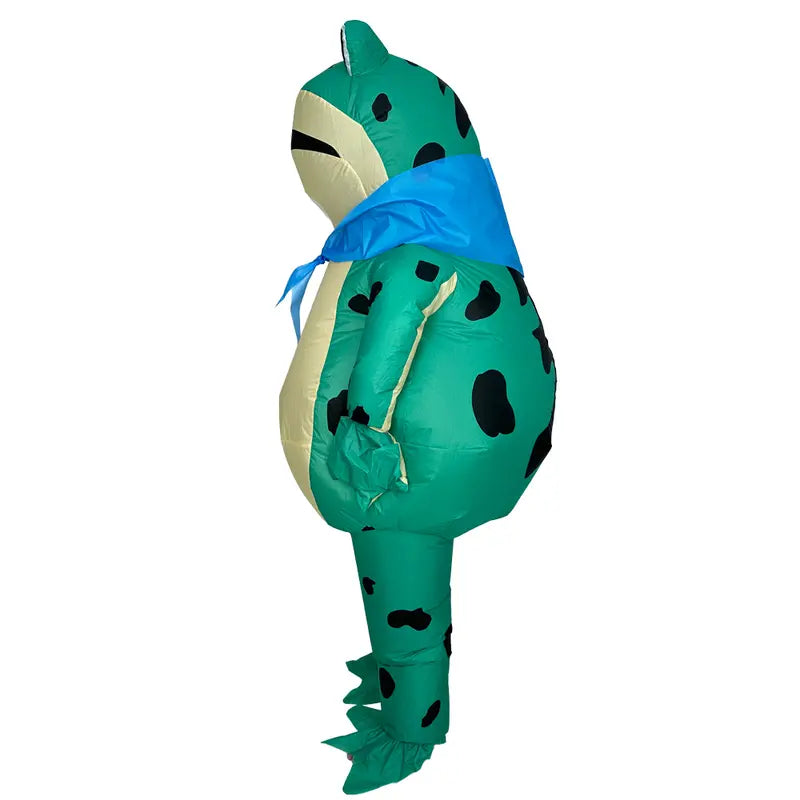 🐸 Inflatable Frog Costume for Adults,Halloween Cosplay Costume