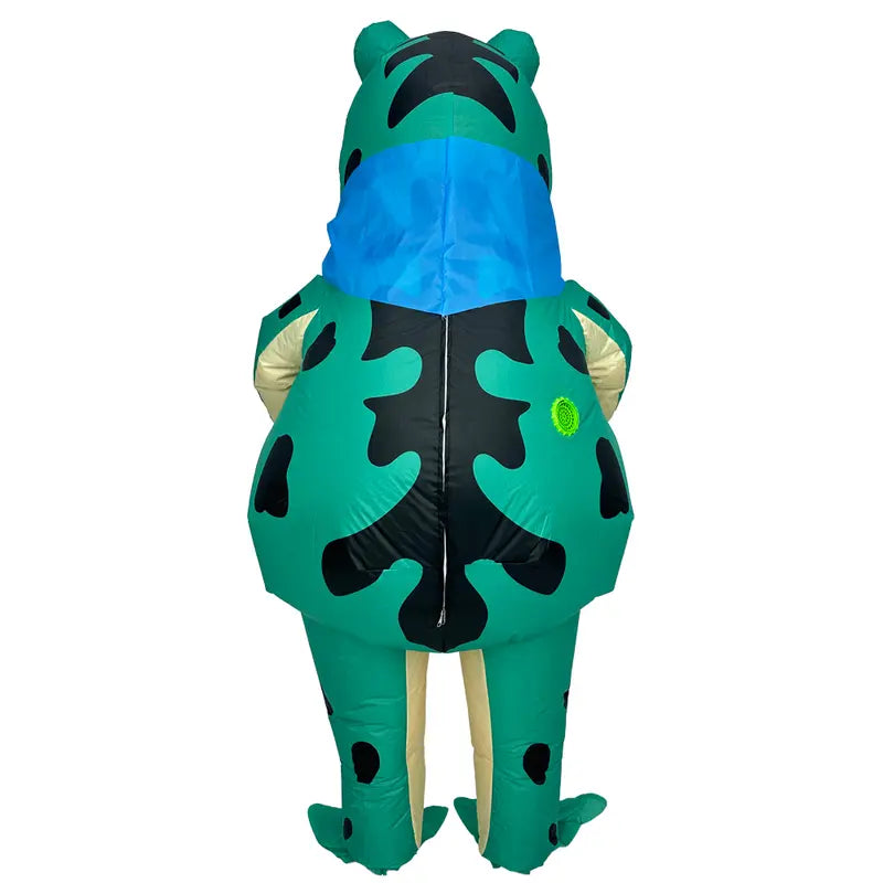 🐸 Inflatable Frog Costume for Adults,Halloween Cosplay Costume