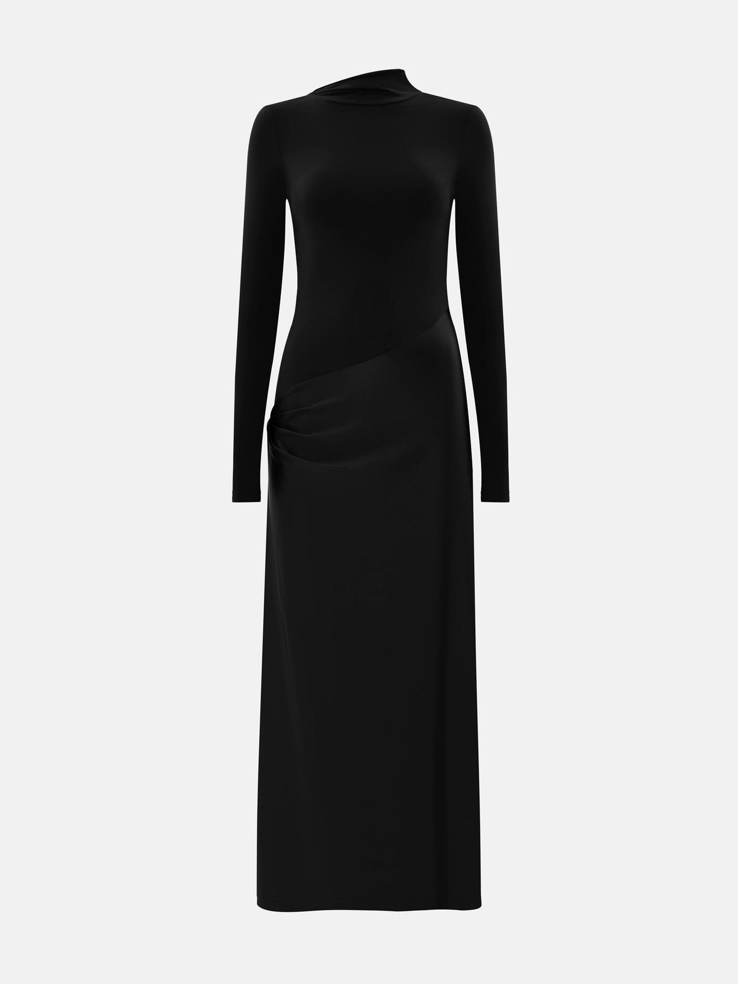 Combination maxi dress with detachable skirt